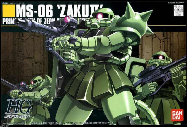 UNIVERSAL CENTURY - MS-06 ZAKU II MASS PRODUCTION TYPE